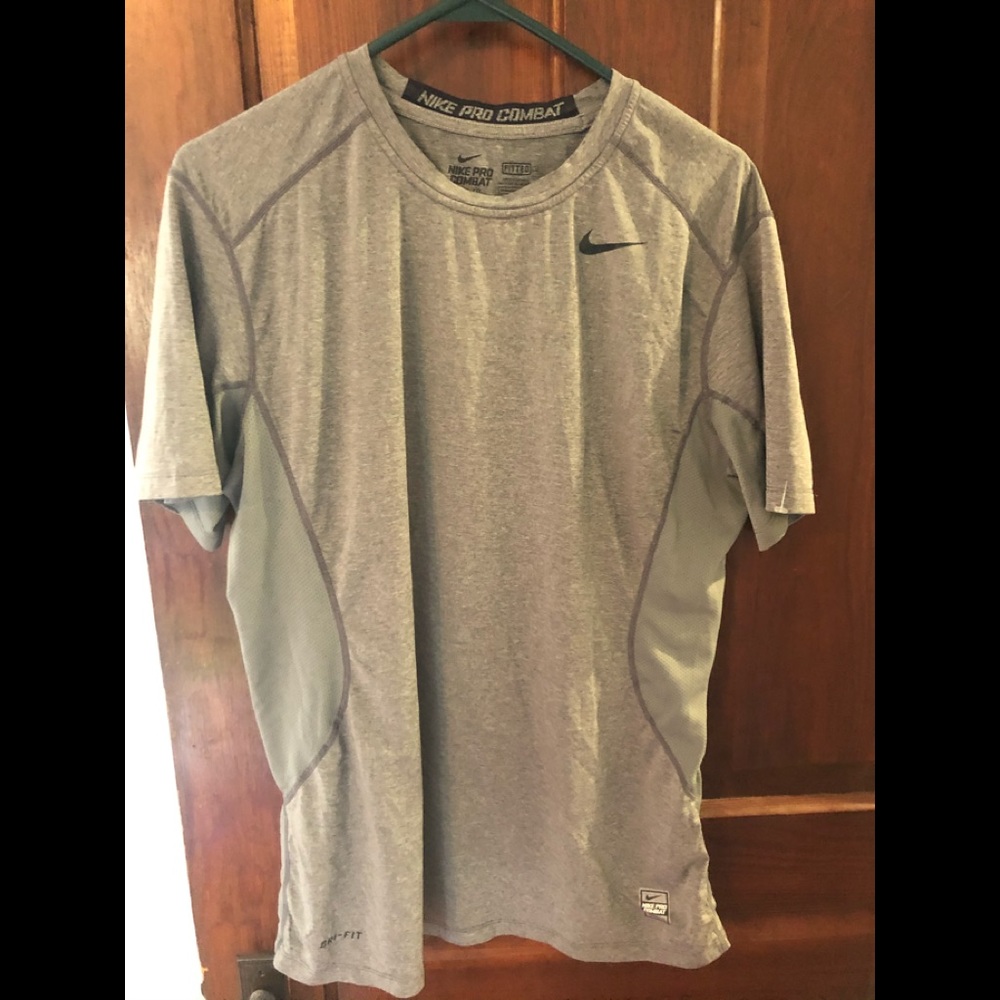 Nike pro combat shirt size L